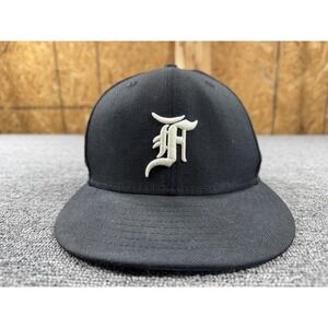 Essentials Fear Of God MLB Hat Cap Fitted Mens 7 1/2 Black Baseball New Era